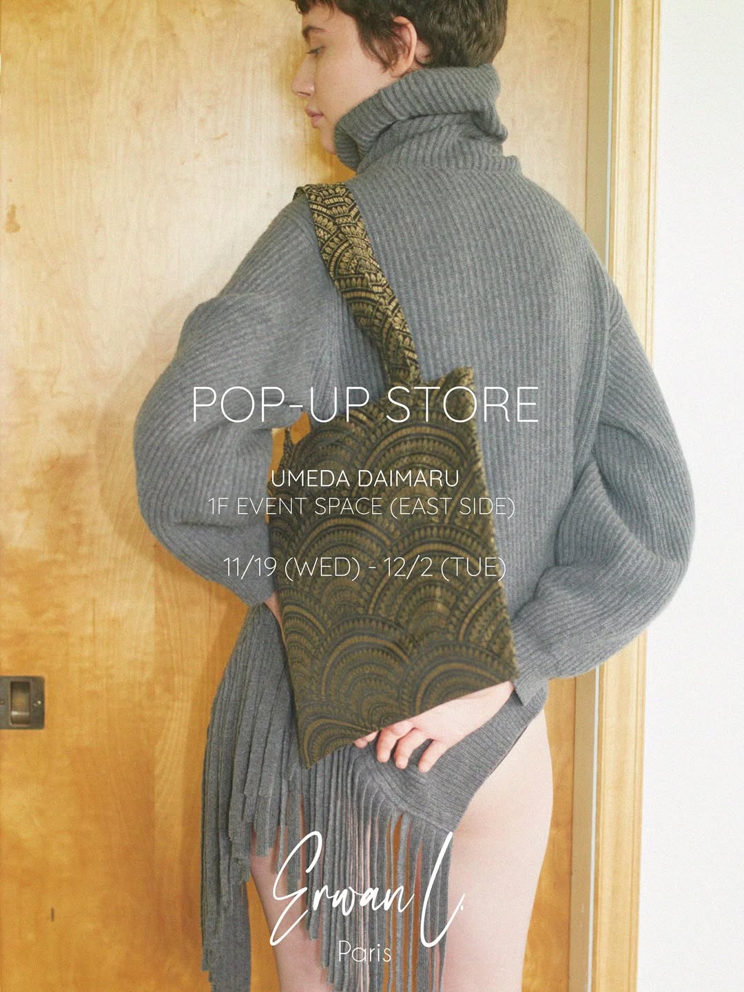 【ポップアップ開催案内】梅田 大丸 (11/19 ~ 12/2)