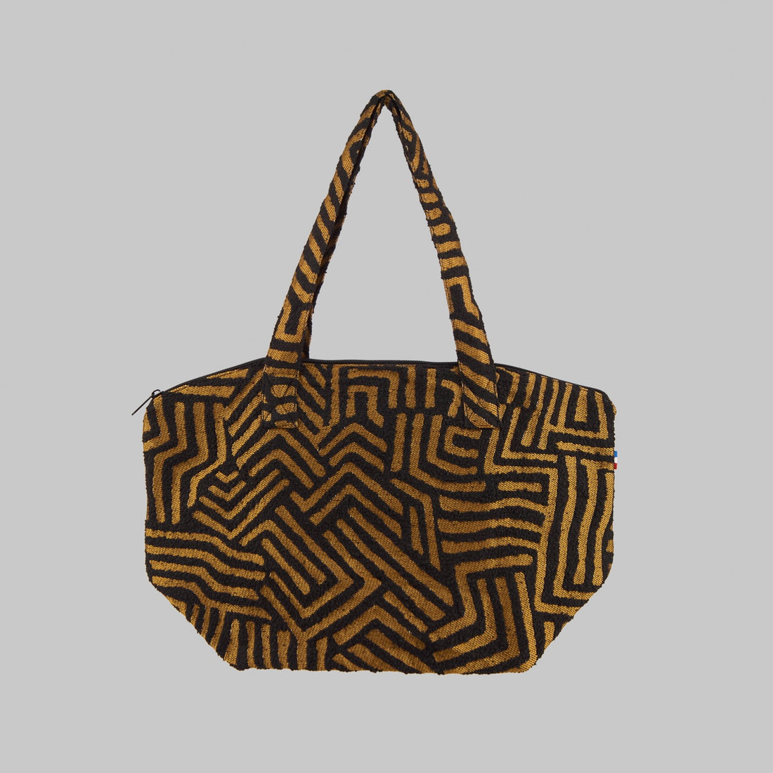 シェル ジップ トートバッグ / Shell zip tote